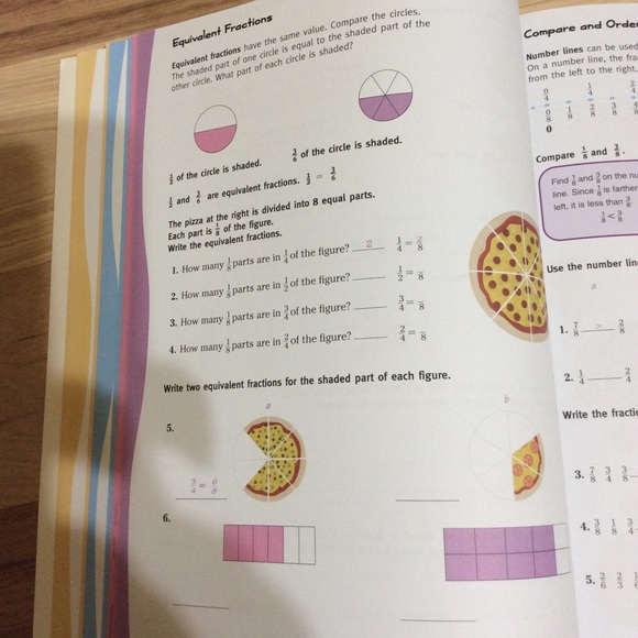 5th Grade Math Skills Workbook Harcourt Flash Kids - Picture 8 of 8